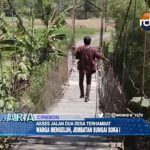 Jembatan Rusak, Akses Jalan Dua Desa Terhambat