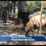 Terlalu, Trotoar Jadi Tempat Jualan Hewan Kurban