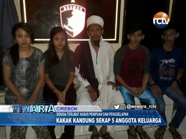 Sadis, Kakak Kandung Sekap 5 Anggota Keluarga