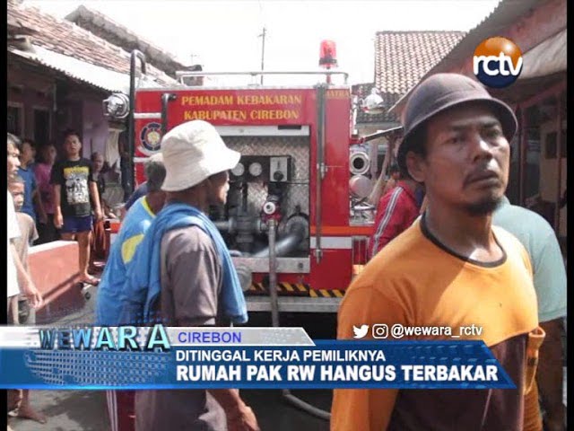 Kasihan, Rumah Pak RW Hangus Terbakar