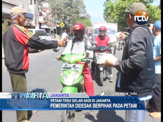 Petani Tebu Cirebon Gelar Demo di Jakarta