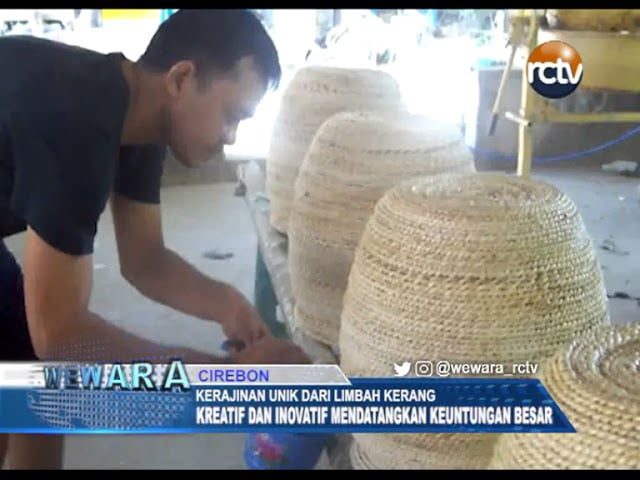 Kreatif, Kerajinan Unik Dari Limbah Kerang