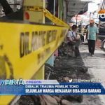 Sejumlah Warga Menjarah Sisa-Sisa Barang yang Terbakar