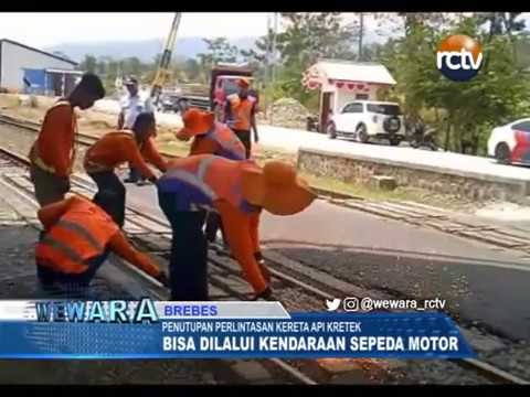 Akhirnya Perlintasan Kereta Api Kretek Bisa Dilalui Motor