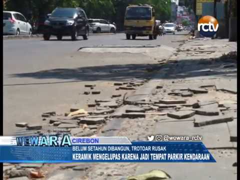 Alamak, Belum Setahun Dibangun, Trotoar Kok Rusak