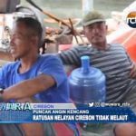 Angin Kencang, Bikin Nelayan Cirebon Tidak Melaut