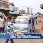 Kembali Mogok, Sopir Sweeping Angkot Yang Masih Nekat Beroperasi