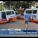 Gara Gara Angkot Mogok, Penumpang Terlantar