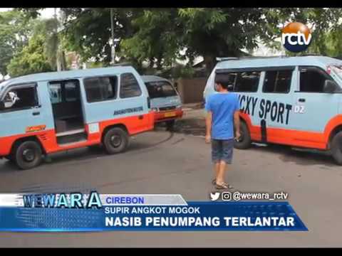Gara Gara Angkot Mogok, Penumpang Terlantar Gara Gara Angkot Mogok, Penumpang Terlantar