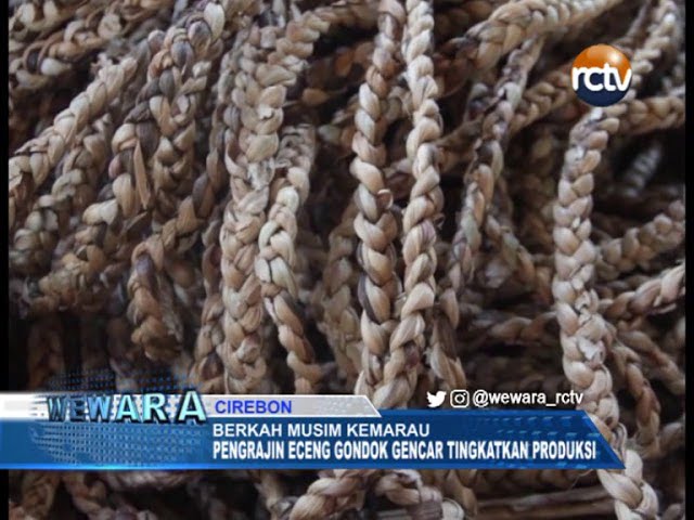 Musim Kemarau, Pengrajin Eceng Gondok Gencar Tingkatkan Produksi