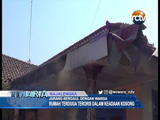 Tersangka Dugaan Teroris Ternyata Jarang Bergaul Dengan Warga