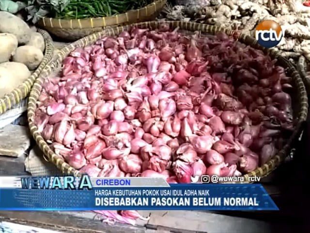 Pasokan Belum Normal, Harga Sembako Pasca Idul Adha Naik