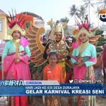 Karnival Kreasi Seni Meriahkan Hari Jadi Ke-535 Desa Durajaya