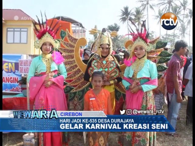 Karnival Kreasi Seni Meriahkan Hari Jadi Ke-535 Desa Durajaya