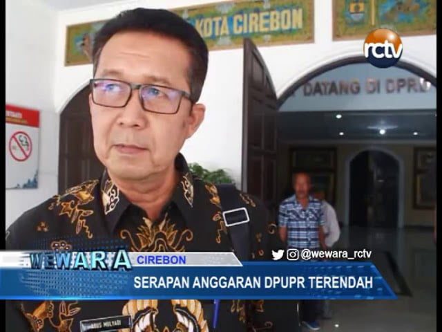 Kok Bisa, Serapan Anggaran 2017 DPUPR Paling Rendah