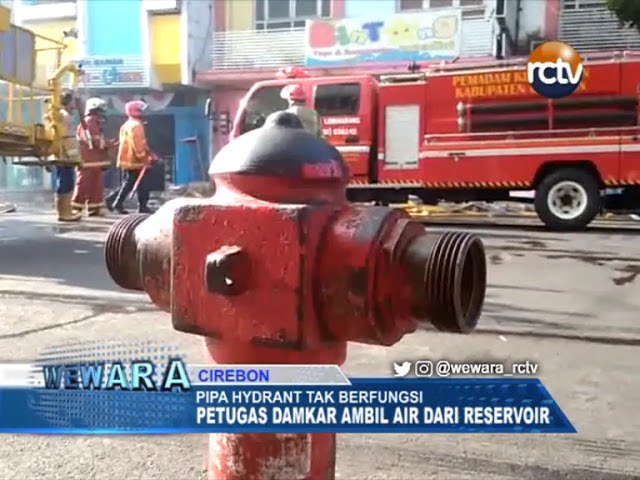 Kok Bisa, Pipa Hydrant Tak Berfungsi