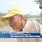 Jalan Rusak Bikin Akses Warga di Wilayah Timur Cirebon Terhambat