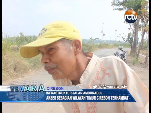 Jalan Rusak Bikin Akses Warga di Wilayah Timur Cirebon Terhambat