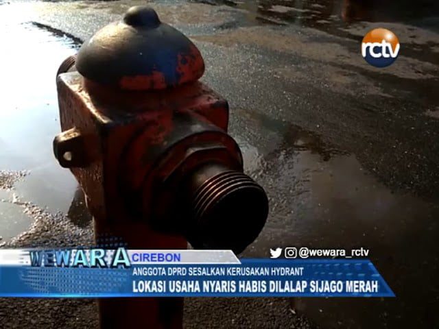 Anggota DPRD Sesalkan Kerusakan Hydrant