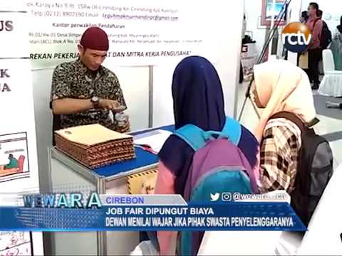 Job Fair Dipungut Biaya, Dewan Anggap Wajar