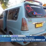 Setelah Sweeping Transportasi Online, Polisi Amankan 7 Sopir Angkot