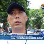 Alun-Alun Kota Cirebon Dipenuhi Sampah