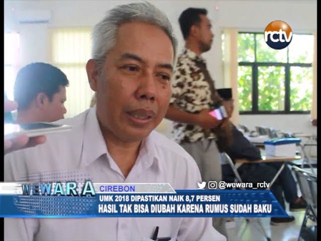 UMK Kota Cirebon Dipastikan Naik 8,7 Persen