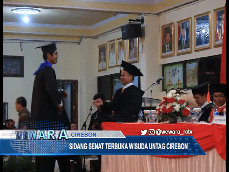 Sidang Senat Terbuka Wisuda Untag Cirebon