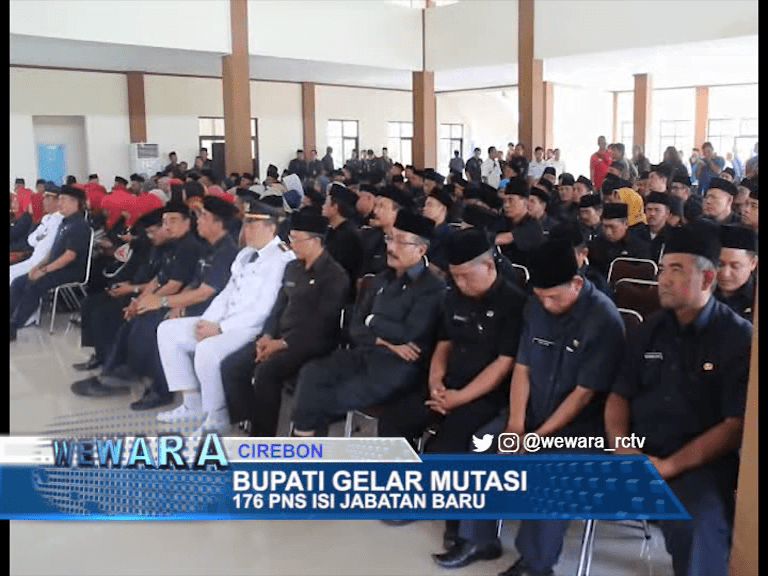 Bupati Gelar Mutasi, 176 PPNS Isi Jabatan Baru