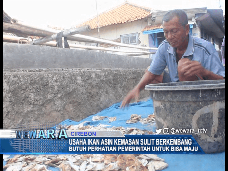 Usaha Ikan Asin Kemasan Sulit Berkembang