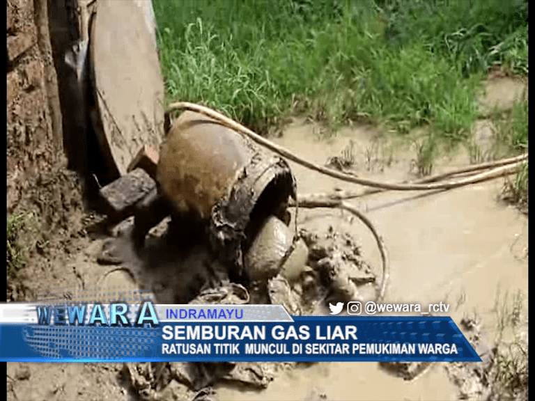 Semburan Gas Liar, Ratusan Titik Muncul Di Sekitar Pemukiman Warga