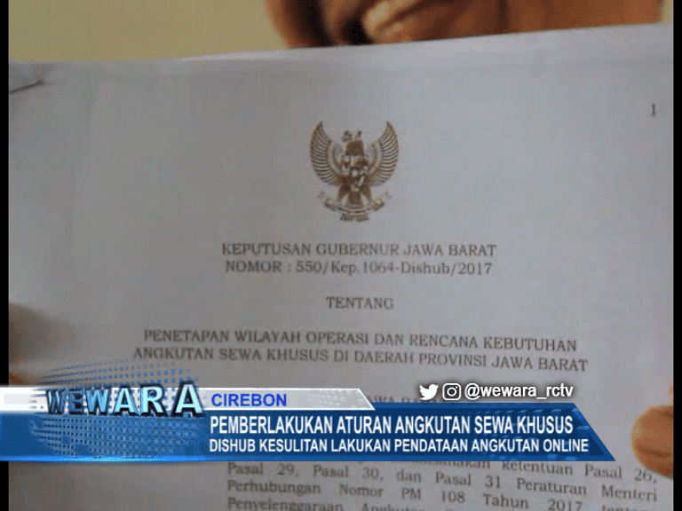 Dishub Kesulitan Lakukan Pendataan Angkutan Online