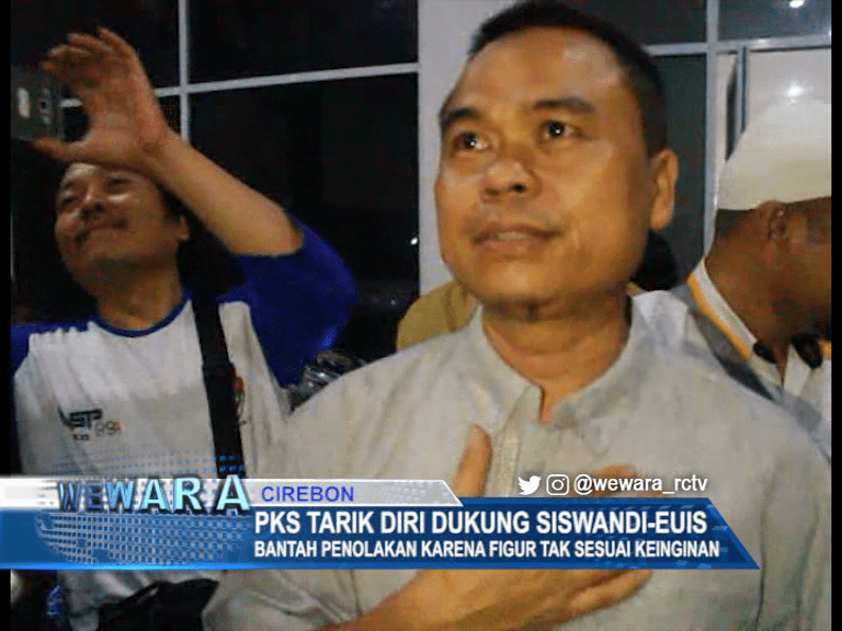 PKS Tarik Diri Dukung Siswandi-Euis