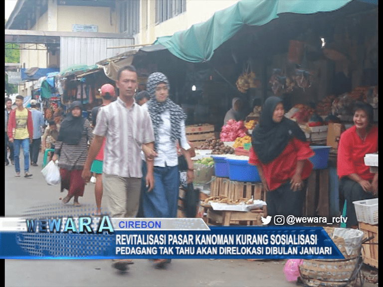 Revitasliasi Pasar Kanoman Kurang Sosialisasi