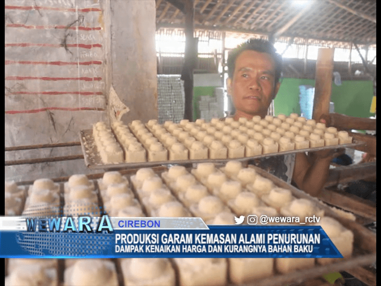 Produksi Garam Kemasan Alami Penurunan