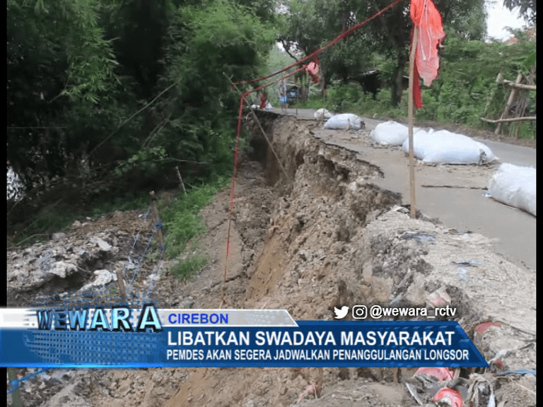 Libatkan Swadaya Masyarakat, Pemdes Akan Segera Jadwalkan Penanggulangan Longsor