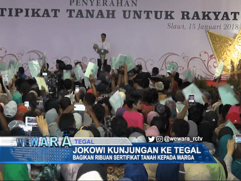 Jokowi Kunjungan Ke Tegal