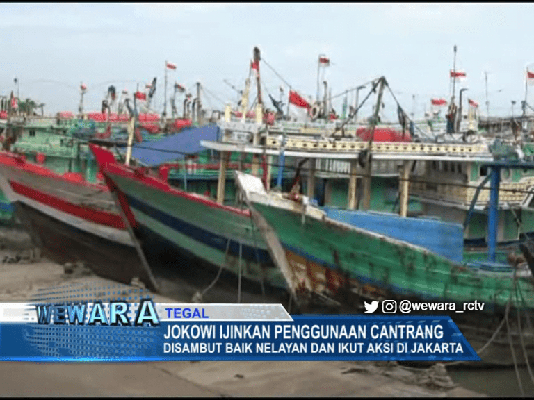 Jokowi Ijinkan Penggunaan Cantrang