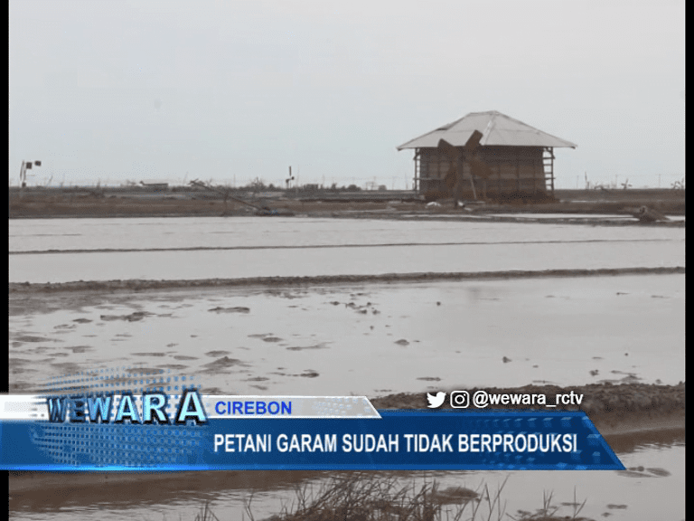 Petani Garam Sudah Tidak Berproduksi, Harga Garam Lokal Cirebon Semakin Tinggi