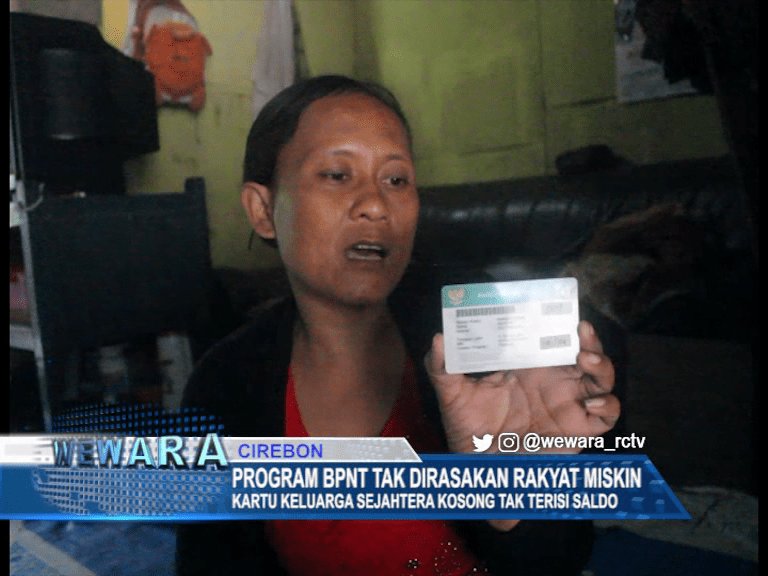 Program BPNT Tak Dirasakan Rakyat Miskin