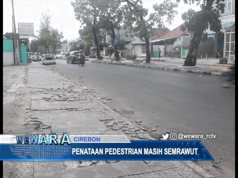 Penataan Pedestrian Masih Semrawut