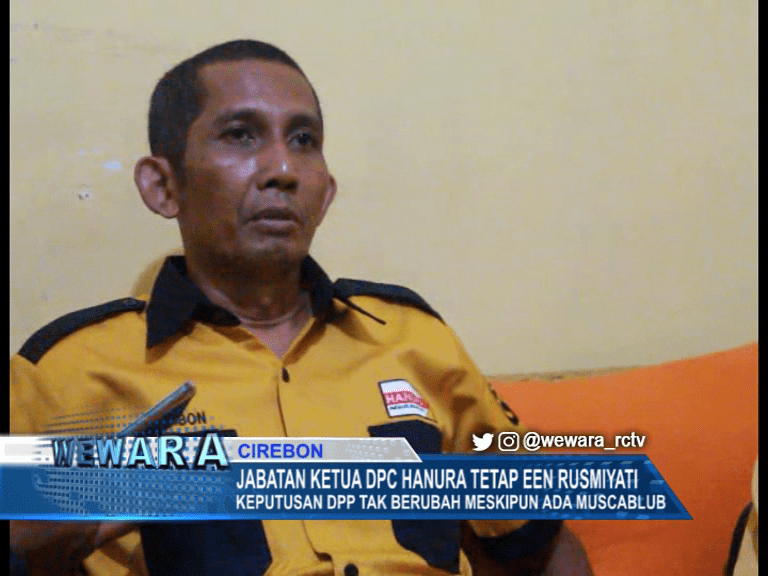 Jabatan Ketua DPC Hanura Tetap Een Rusmiyati