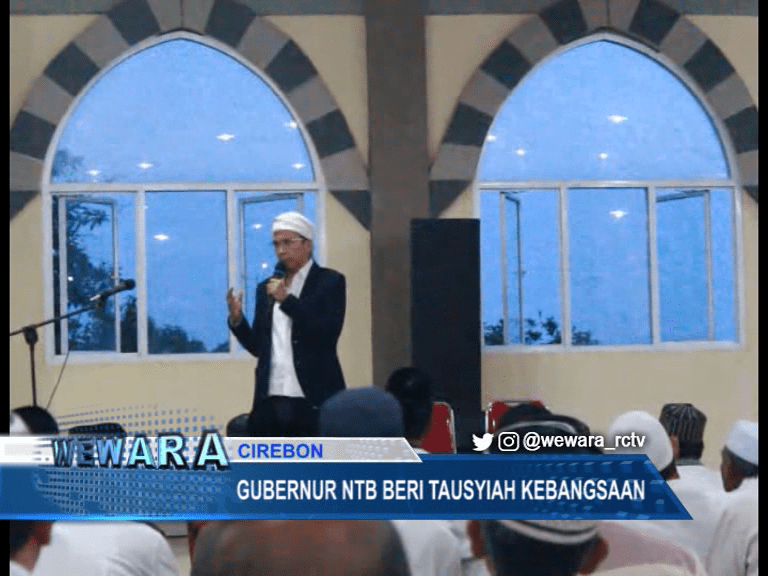 Gubernur NTB Beri Tausyiah Kebangsaan Gubernur NTB Beri Tausyiah Kebangsaan