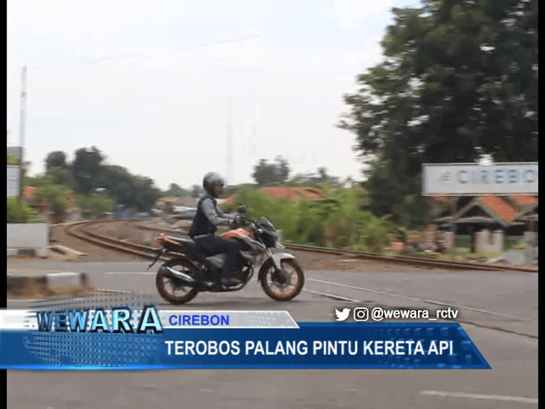 Terobos Palang Pintu Kereta Api, Pelanggar Bisa Didenda Serta Kurungan Penjara Terobos Palang Pintu Kereta Api, Pelanggar Bisa Didenda Serta Kurungan Penjara