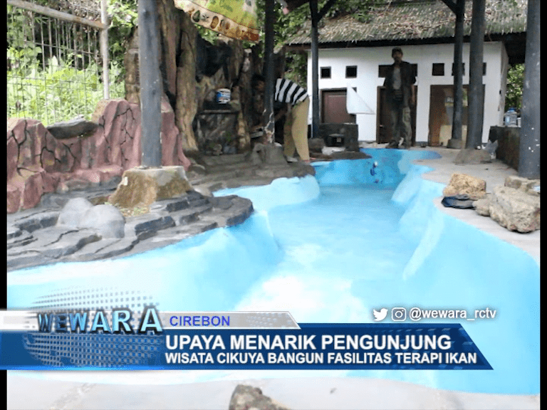 Wisata Cikuya Bangun Fasilitas Terapi Ikan