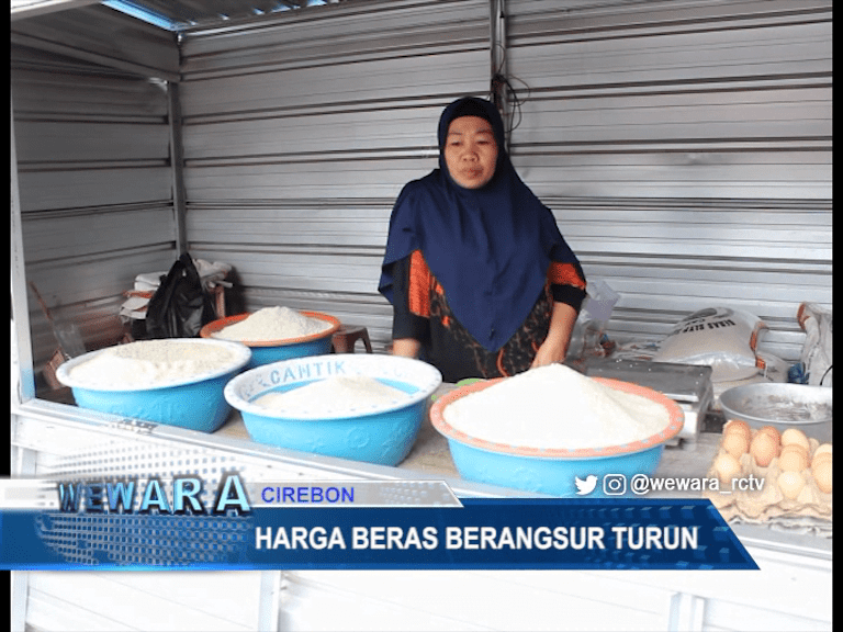 Harga Beras Berangsur Turun