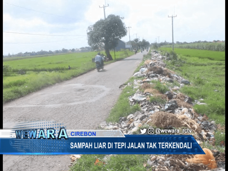 Sampah Liar di Tepi Jalan Tak Terkendali