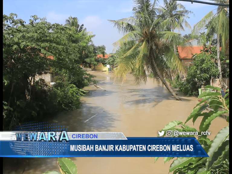 Luapan Sungai Condong Merendam Desa Wanakaya