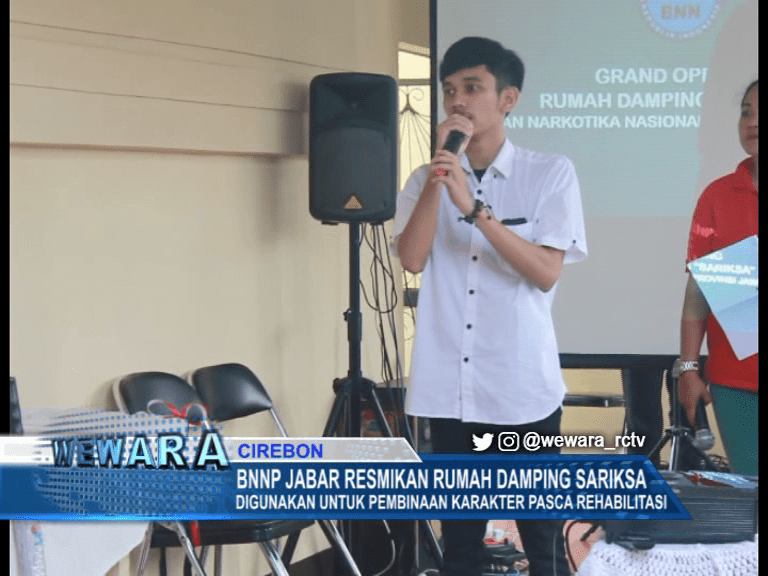 BNNP Jabar Resmikan Rumah Damping Sariksa