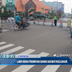 Lampu Merah Perempatan Gunung Sari Mati Pasca Banjir